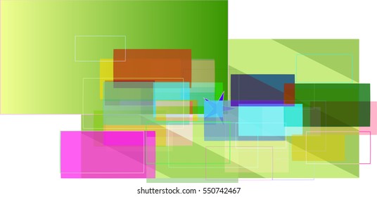fair confusion among view, label between opposed star vector background