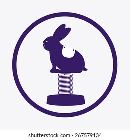 Fair design over white background, vector illustration