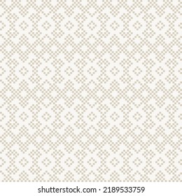 Fair isle seamless pattern design for knitwear, fashion textile, graphics