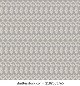 Fair isle seamless pattern design for knitwear, fashion textile, graphics