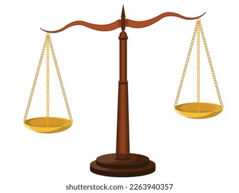 Fair Judgement Vector Illustration Concept. Suitable for landing page, ui, web, App intro card, editorial, flyer