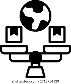 Ícone Pagamento Justo Ilustração de Vetor Misto