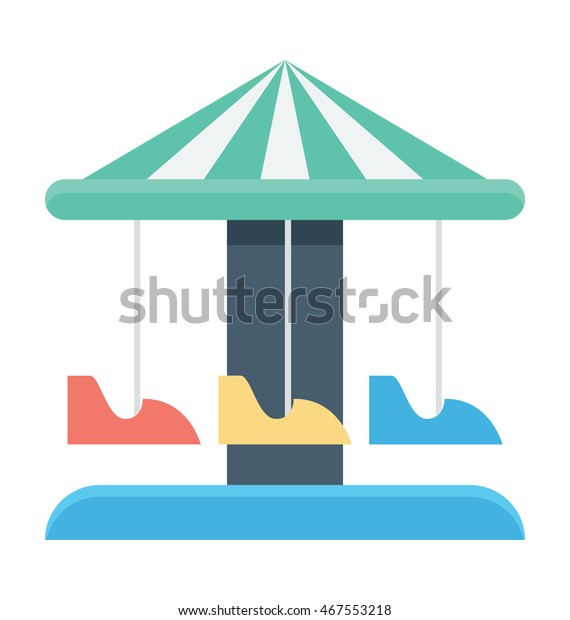 Fair Ride Vector Icon Stock Vector (Royalty Free) 467553218 Shutterstock