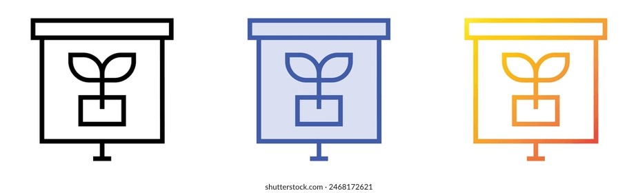 icono del comercio justo. Diseño de estilo de relleno lineal, azul y degradado aislado sobre fondo blanco