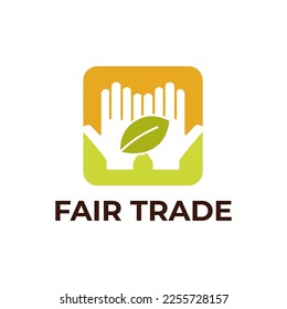 Fair Trade logo. Flat sign element from eco friendly product collection. Creative Fair Trade icon for web design, templates, infographics and more