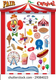 Fair/Carnival Vector Graphics