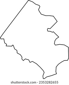 fairfax county map, fairfax county vector angled, fairfax county outline, fairfax county