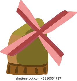 A fairly simple windmill to look at