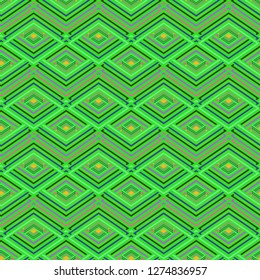 Fairy abstract background multicolor cube geometric pattern seamless.
