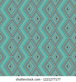 Fairy abstract background multicolored cube geometric pattern seamless.