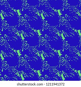 Fairy abstract background multicolored geometric seamless.