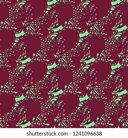 Fairy abstract background multicolored geometric seamless.