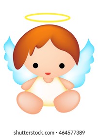 fairy / angel clipart isolated on white