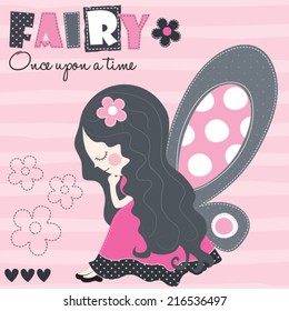 fairy angel vector illustration