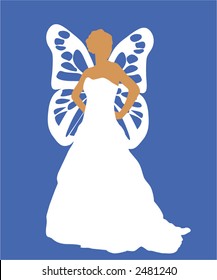fairy anglel vector