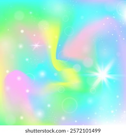 Fairy Background. Purple Rainbow Invitation. Girl Gradient. Iridescent Girlish Mesh. Pink Galaxy Hologram. Lilac Sparkles Pattern. Magic Backdrop. Neon Fairy Background.