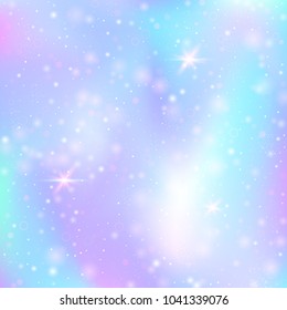 Hologram Abstract Background Colorful Gradient Backdrop Stock Vector ...