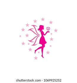 Fairy Beauty Logo Template