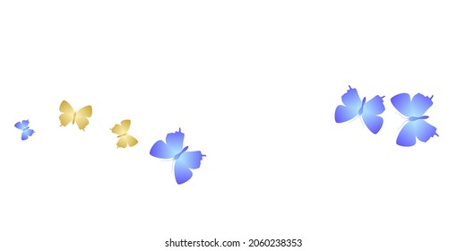 Fairy bright butterflies flying vector wallpaper. Spring beautiful moths. Fancy butterflies flying dreamy illustration. Gentle wings insects graphic design. Nature beings.