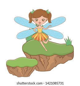Fairy cartoon of fairytale design vector illustration