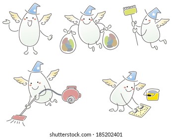 Fairy cleaning