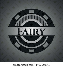 Fairy dark emblem. Vector Illustration. Detailed.