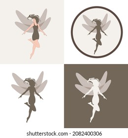 Fairy With Dragonfly Wings, vector