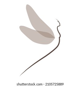 Fairy With Dragonfly Wings, vector