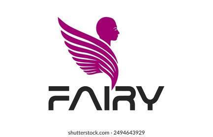 fairy, females, fashion girl face, skincare, beauty logo, queen logo, hair care, beauty queen