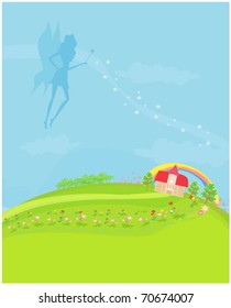 fairy in the garden