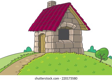 Three Little Pigs Houses High Res Stock Images Shutterstock