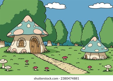 Fairy House in a forest 09