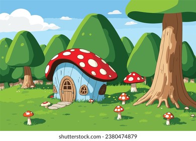 Fairy House in a forest 16