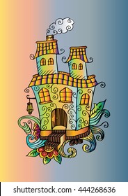 Fairy house, sketch for your design
