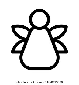 fairy icon or logo isolated sign symbol vector illustration - high quality black style vector icons
