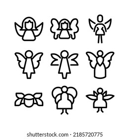 fairy icon or logo isolated sign symbol vector illustration - Collection of high quality black style vector icons
