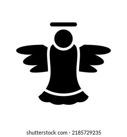 fairy icon or logo isolated sign symbol vector illustration - high quality black style vector icons
