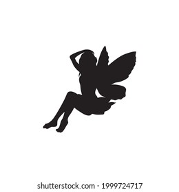 fairy icon logo vector art