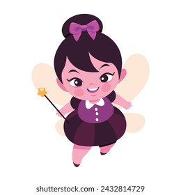 Fairy kids, cartoon of fairy, vector to fairy.