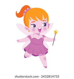 Fairy kids, cartoon of fairy, vector to fairy.