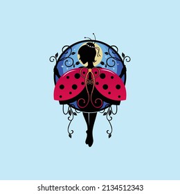 fairy Ladybug Fairy Exclusive Logo Design Inspiration