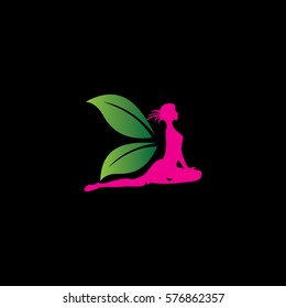 fairy logo to icon beauty