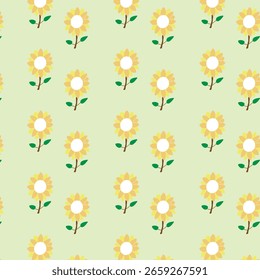 Prado de hadas con flores sin patrón. Lindo diseño femenino	
