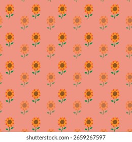 Prado de hadas con flores sin patrón. Lindo diseño femenino	
