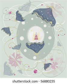 fairy on a flower