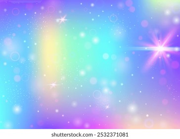 Fairy Pattern. Purple Kawaii Invitation. Magic Background. Iridescent Abstract Invite. Pink Blurred Hologram. Lilac Cosmic Gradient. Unicorn Backdrop. Candy Fairy Pattern.