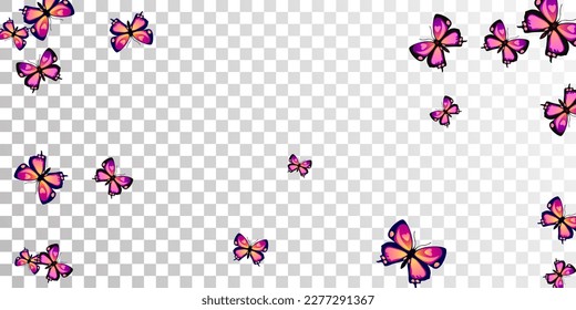 Fairy purple butterflies abstract vector illustration. Spring little moths. Wild butterflies abstract dreamy wallpaper. Sensitive wings insects graphic design. Garden creatures.