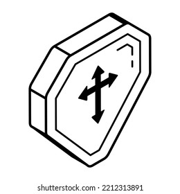 A fairy shield line editable icon