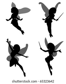 Fairy Silhouette Set