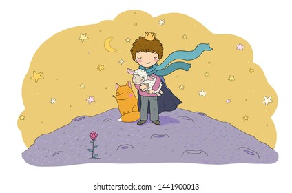 A fairy tale about a little boy, a fox, a rose and a planet. 